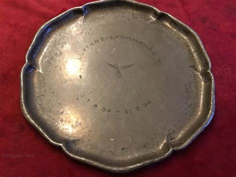 Antiques Atlas World War 2 Silver Luftwaffe Serving Dish As1017a509