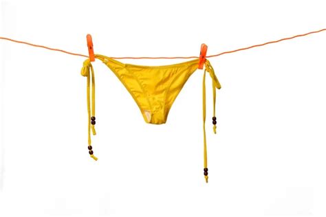 Bikini Hanging On White Stock Photo By Sbhaumik 171432166