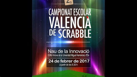 Classificacions Per Al Ii Campionat Escolar Valenci De Scrabble