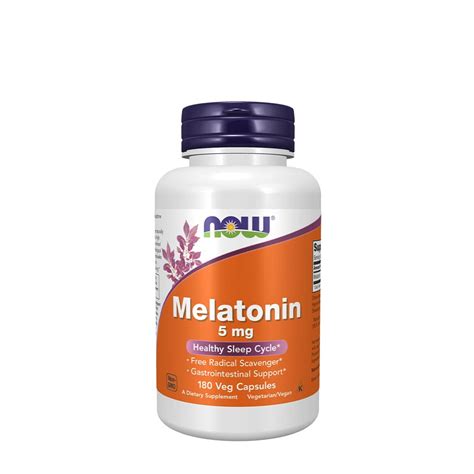 Now Foods Melatonin Mg Veg Capsules