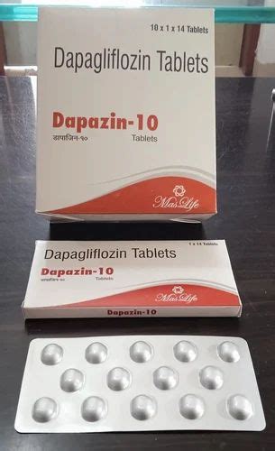 Dapazin 10 Mg Packaging Size 10114 At ₹ 149strip In New Delhi Id