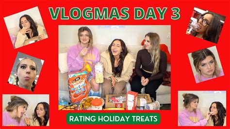 Trying Every Holiday Item From Trader Joes Vlogmas Day Huge