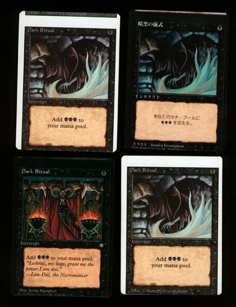 Dark Ritual Miscut Playset Charles Alfred Flickr