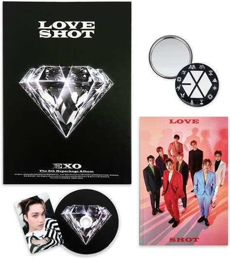 EXO 5th Repackage Album LOVE SHOT LOVE Ver CD Booklet