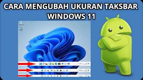 Cara Mengubah Ukuran Taskbar Di Windows 11 Terbaru 2022 Eroppa