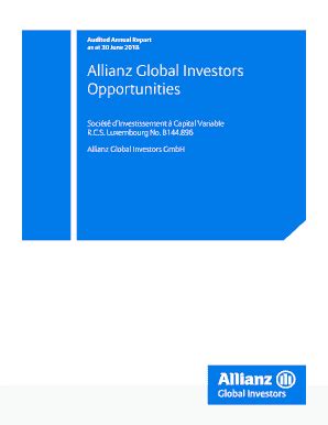 Fillable Online Allianz Global Investors Opportunities Fund Fax Email