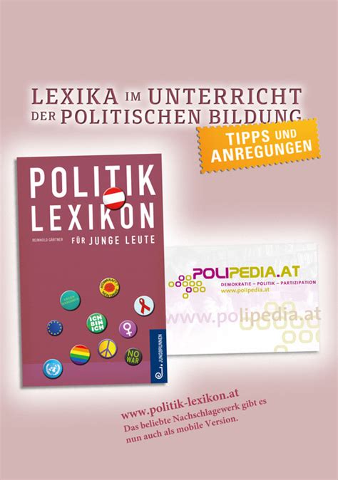 Zentrum Polis Politik Lernen In Der Schule Lexika Im Unterricht Der