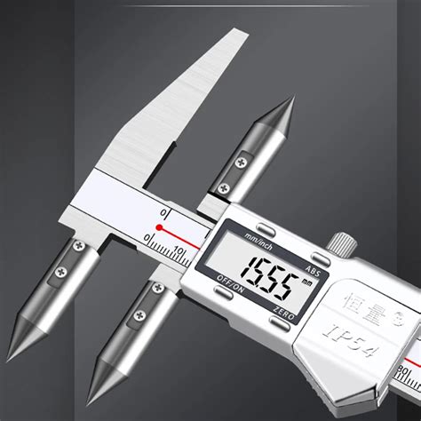 Edge Center Distance Center Distance Digital Caliper Cone Probe Hole