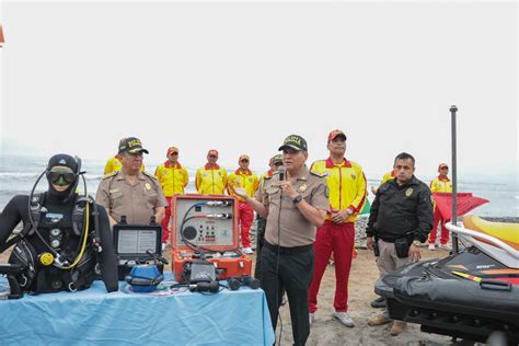 PNP lanzamiento del plan Verano Seguro 2024 Galería Fotográfica