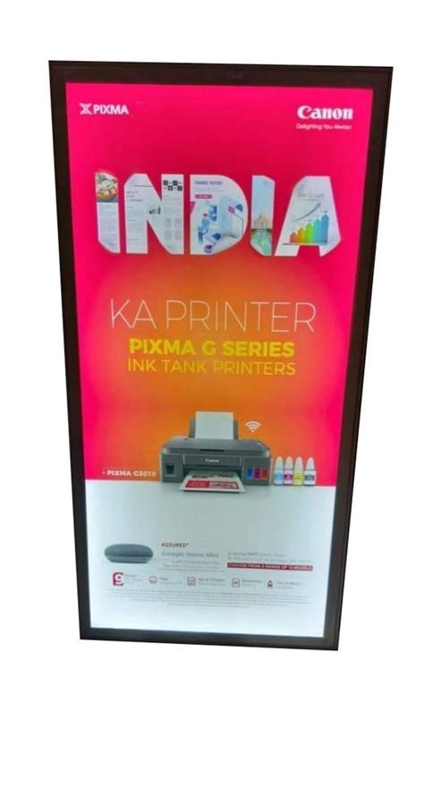 Acrylic Rectangle LED Clip On Board For Advertising At Rs 350 Square