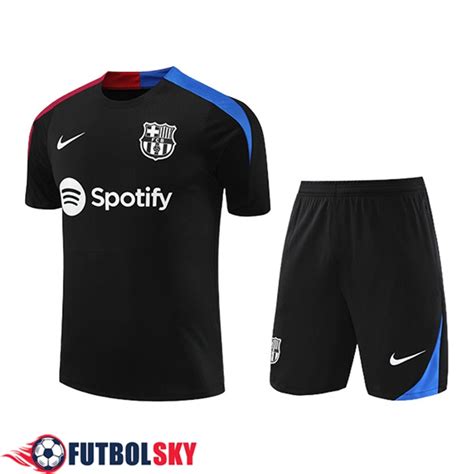 Comprar Camiseta Entrenamiento FC Barcelona Negro Azul Rojo 2024 2025