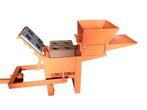 Manual Clay Interlocking Brick Machine By Hand Pressed Qmr China