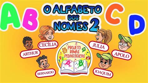 Musica Dos Nomes - O Alfabeto dos Nomes 2: Música para ensinar a letra do nome e ...