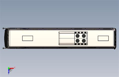 volvo b9r i shift multi axle bus STP IGS STEP 模型图纸下载 懒石网