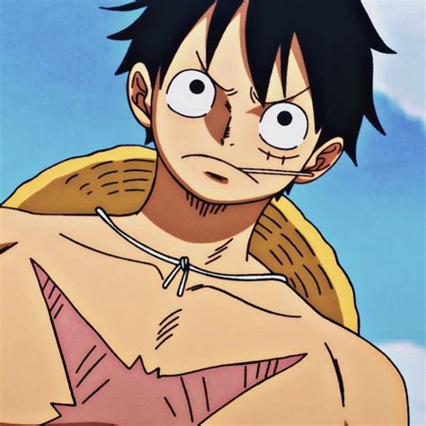 Ruffy Icon Em Chap U De Palha Luffy One Piece