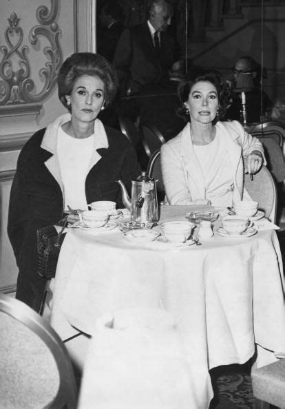 American Socialite Babe Paley With Mrs Herbert Bayard Swope Jr In