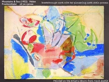 Helen Frankenthaler Abstract Art Color Field Painting - 193 Slides