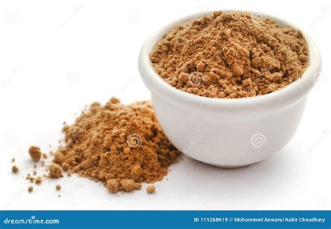 Ginger with dried powder stock image. Image of fresh - 111268619