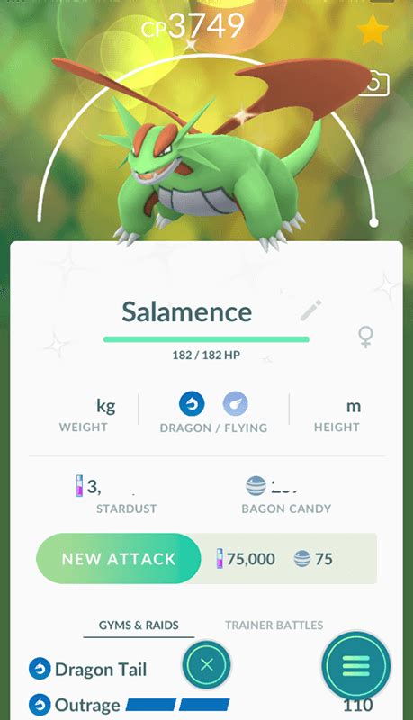 Shiny Salamence Outage Trading - POGO Trading