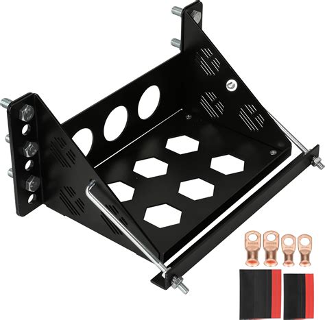 Ciloyu Heavy Duty Metal Battery Mounting Tray Universal