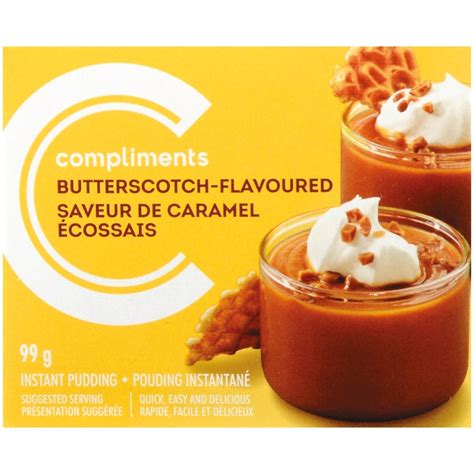 Pouding instantanné au caramel écossais