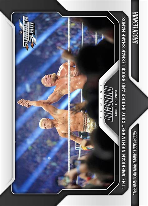 Wwe Panini Instant The American Nightmare Cody Rhodes