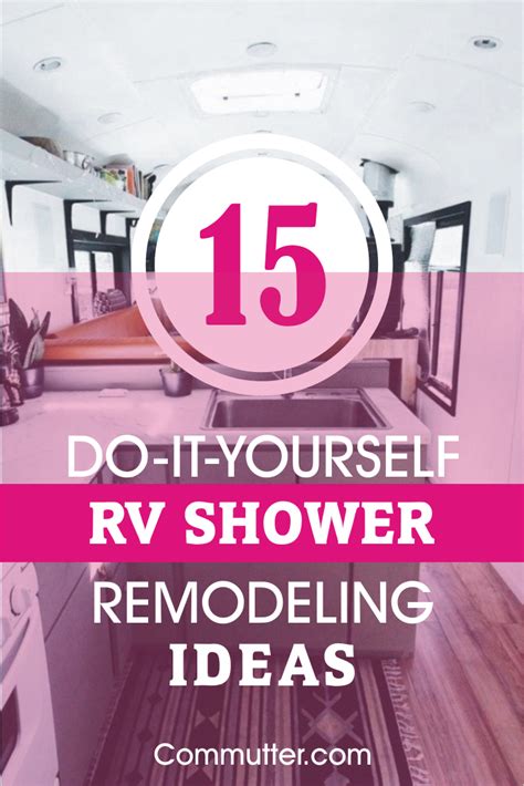 15 Diy Rv Shower Remodel Ideas In The World Shower Remodel Diy Rv