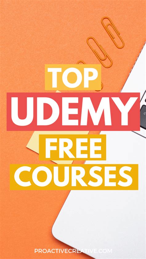 142 All-Time Top Udemy Courses, Yours for FREE! - Proactive Creative ...