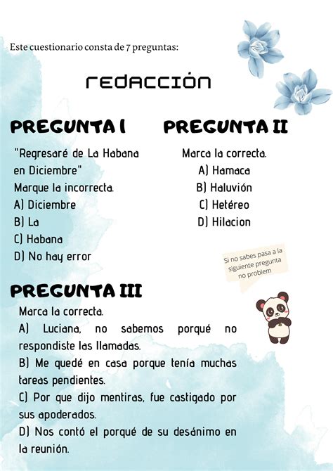 SOLUTION Preparaci N Examen De Admisi N Cat Lica Cuestionario 1 Con