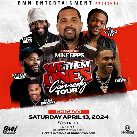 Wintrust Arena Chicago IL We Them One S Comedy Tour