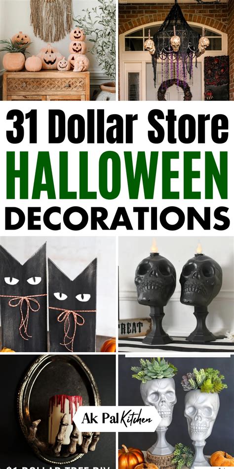 15 Easy Dollar Store Halloween Decorations Artofit