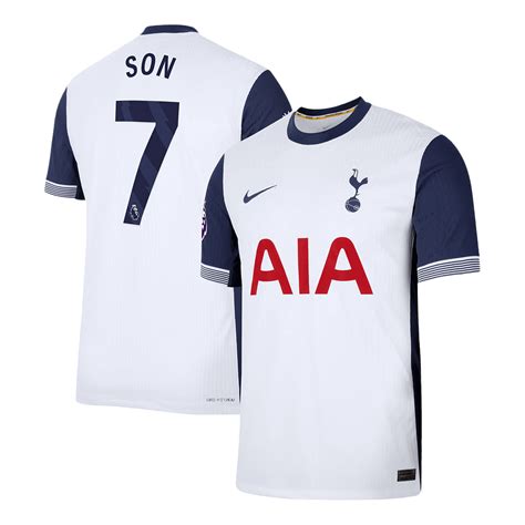 Tottenham Hotspur Son Home Soccer Jersey Authentic Gojersey