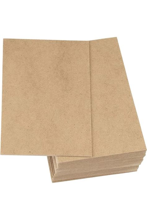 Knc Dizayn 3mm 35x50 Cm 3 Adet Ham Mdf Mdf Levha Duralit Resim