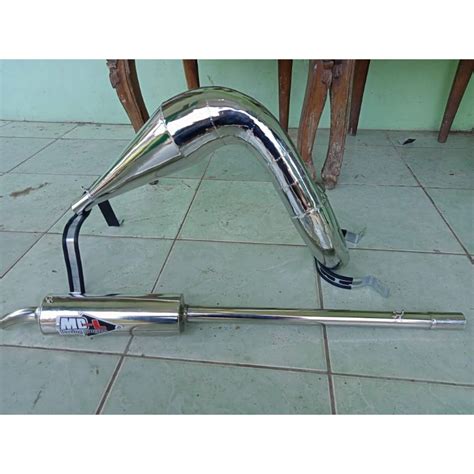 Jual Knalpot Udang Atas L2sn L2g Yb100 Suzuki A100 Suzuki TS Shopee