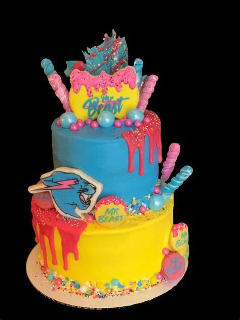 Mr. Beast Cake in 2023 | Birthday party cake, Cake, Party cakes