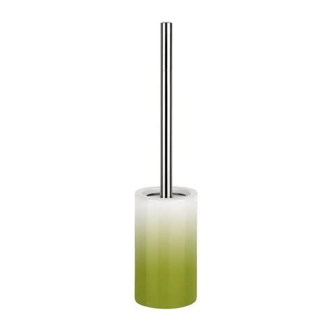 Spirella Brosse Wc avec support Céramique TUBE GRADIENT Vert Spirella