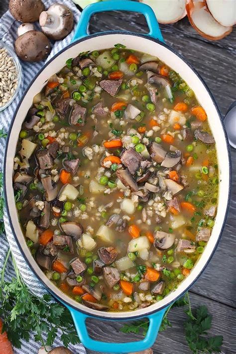 Best Recipes For Mushroom Beef Barley Soup Easy Recipes To Make At Home