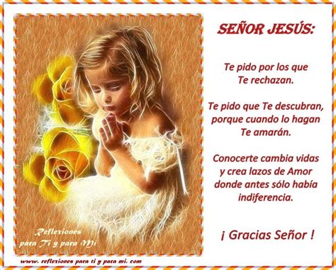 Oraciones Para Ti Y Para M Se Or Jes S Te Pido Por Los Que Te