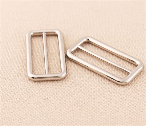 Silver 40mm Tri Glide Sliders Slide Buckle Metal Triglide Etsy UK