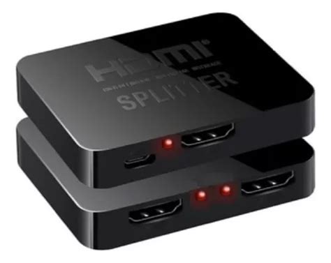 Apich Splitter Hdmi Divisor 4k 1 Entrada 2 Salidas Envío gratis