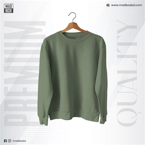 Sweatshirt Olive Madboxbd