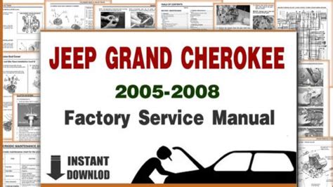 Sell Jeep Grand Cherokee Wk Service Manual Workshop Manual