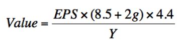 Ben Graham Formula in Excel - MarketXLS Template Included