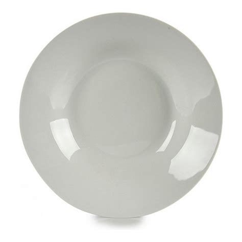 Assiette Creuse en Porcelaine Blanche 20 5 x 4 x 20 5 cm Ø 20 6 cm