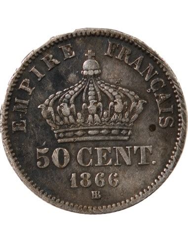 Napoleon Iii Centimes Argent Bb Strasbourg Argent Tb