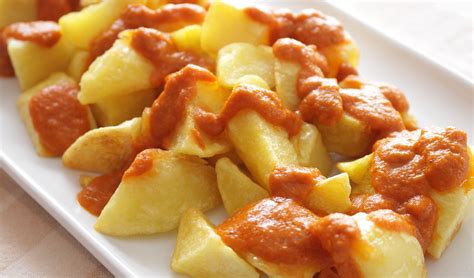 Patatas Bravas Receta Tradicional Voedsel Idee N Recepten Favoriete