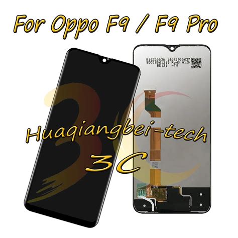 New 63 Black For Oppo F9 Cph1825 F9 Pro Cph1823 Full Lcd Display