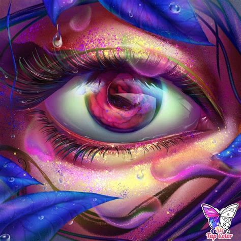 Pin By Leslie Hopkins On Color Me Silly Dreamy Artwork Artwork Painting Eye Art