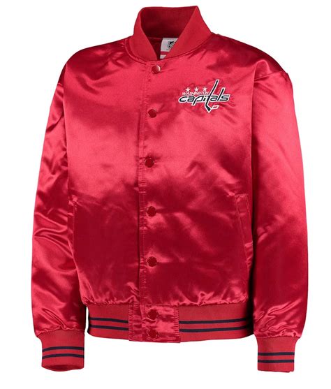 youth gifted goalie washington capitals red jacket jackets creator