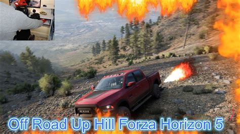 Dodge Ram Power Wagon Off Road Up Hill Forza Horizon Logitech